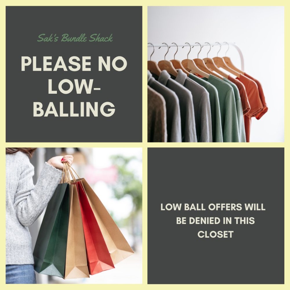 No lowballs, please